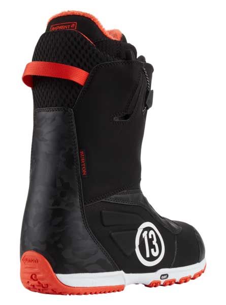 Ботинки BURTON ( 104391 ) RULER 2021 black/red 42 (9009521871398) 4