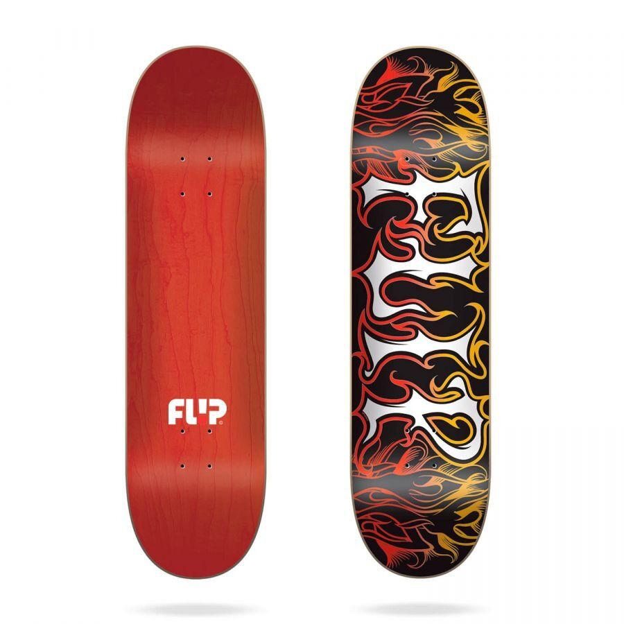 Дека для скейтборда Flip ( FLBL9A01-03 ) Alchemy Red/Gold 8.25'x32.31' Flip Deck 2019 (8433975054969) 1