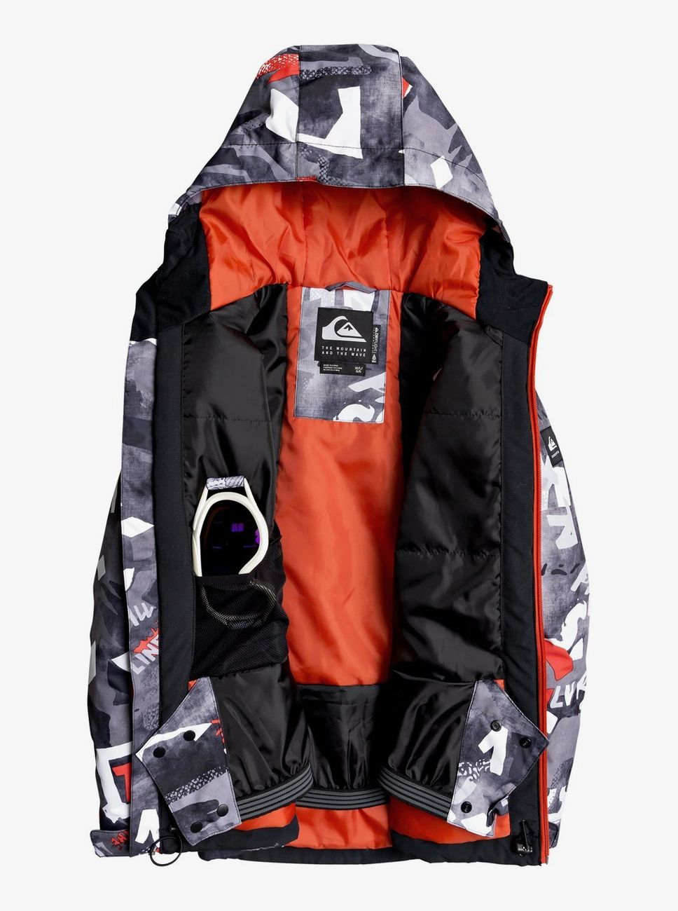 Сноубордическая куртка Quiksilver ( EQBTJ03098 ) MIS PRIN YOU JK B SNJT 2020 NZG1 Poinciana-Plaid_1 M (3613374523890)