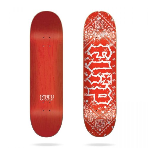 Дека для скейтборда Flip ( FLBL9A05-04 ) HKD Bandana Red 8.0'x31.5' Flip Deck 2019 (8433975054662) 1