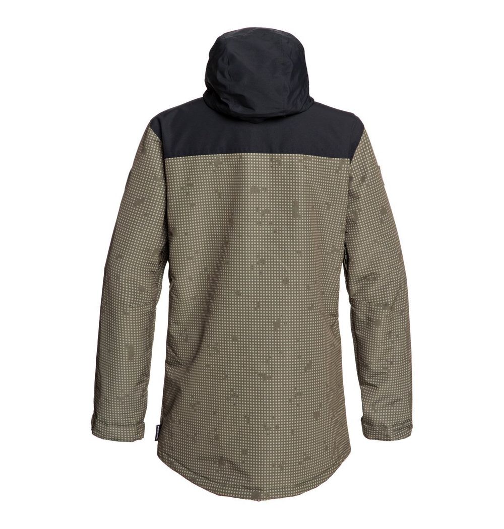 Сноубордическая куртка DC ( EDYTJ03096 ) HAVEN Jkt M SNJT 2020 CRH6 Olive Night-Pattern_1 L (3613374505926)