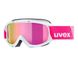 Маска UVEX slider FM 2020white-mirror pink (4043197301662) 1