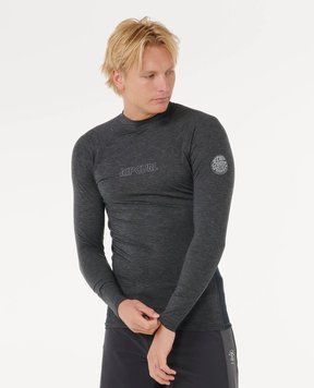 купити Гідромайка Rip Curl ( 16BMRV ) DAWN PATROL UPF PERF L/S 2026BLACK MARLE(9360690589676) 1