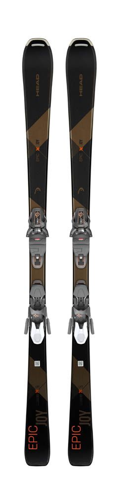 Лыжи горные HEAD ( 315619/100800 ) epic Joy SLR Joy Pro bk/chgd + крепления JOY 11 2020 2