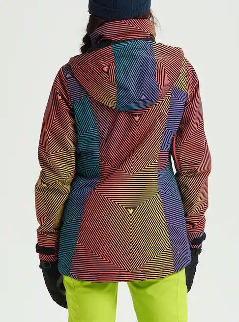 Сноубордическая куртка BURTON ( 100811 ) W JET SET JK 2020 M GRADIENT SPUN OUT (9009521476456)