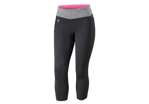 Велоштани Specialized 3/4 SHASTA 3/4 CYCLING TIGHT WMN 2019BLK HTHR (888818102181) 1