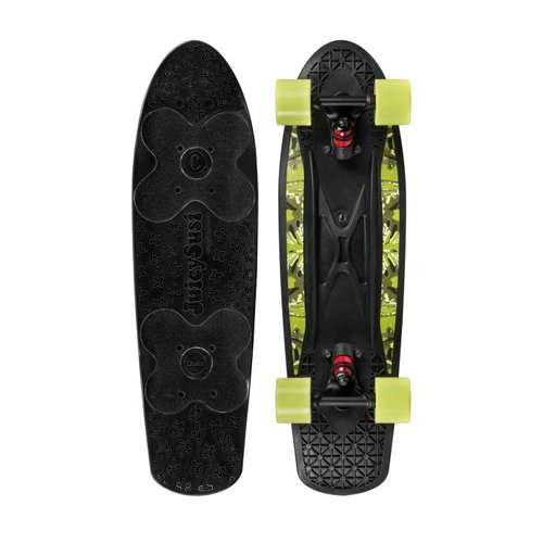 Скейтборд комплект CHOKE ( 604008/black ) Spicy Sabrina 60x18cm, black/green 2023 1