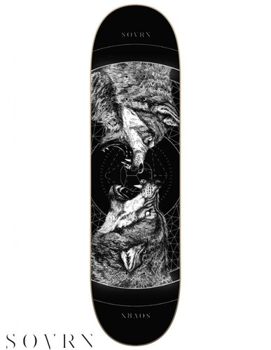 купити Дека для скейтборда Sovrn ( SVDE0020A146 ) Geri & Freki B 8.25" 2020 1