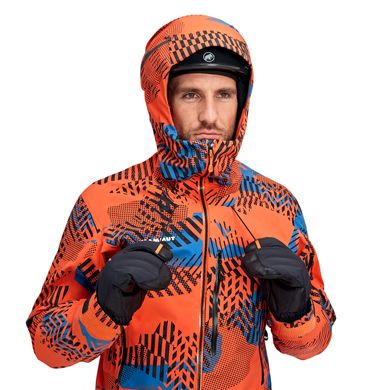 Куртка для туризма Mammut ( 1010-28090 ) Nordwand Visiflage HS Hooded Jacket Men 2021 21