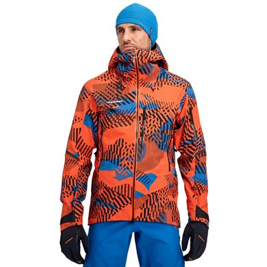 Куртка для туризма Mammut ( 1010-28090 ) Nordwand Visiflage HS Hooded Jacket Men 2021 17