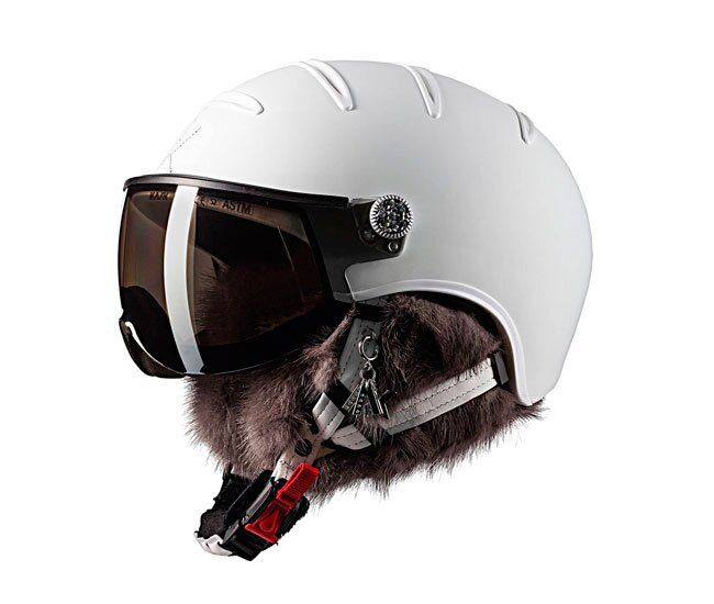 Шлемы KASK ( SHE00030 ) LIFESTYLE LADY FUR HYBISCUS 2019 57 WHITE (8057099023627) 2