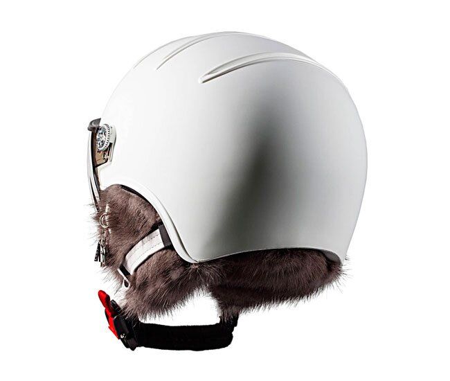 Шлемы KASK ( SHE00030 ) LIFESTYLE LADY FUR HYBISCUS 2019 WHITE 59 (8057099023641) 3
