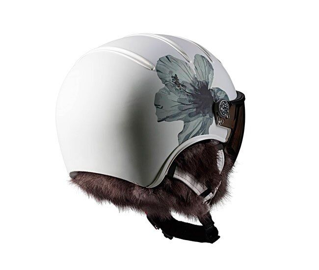 Шлемы KASK ( SHE00030 ) LIFESTYLE LADY FUR HYBISCUS 2019 WHITE 59 (8057099023641) 4