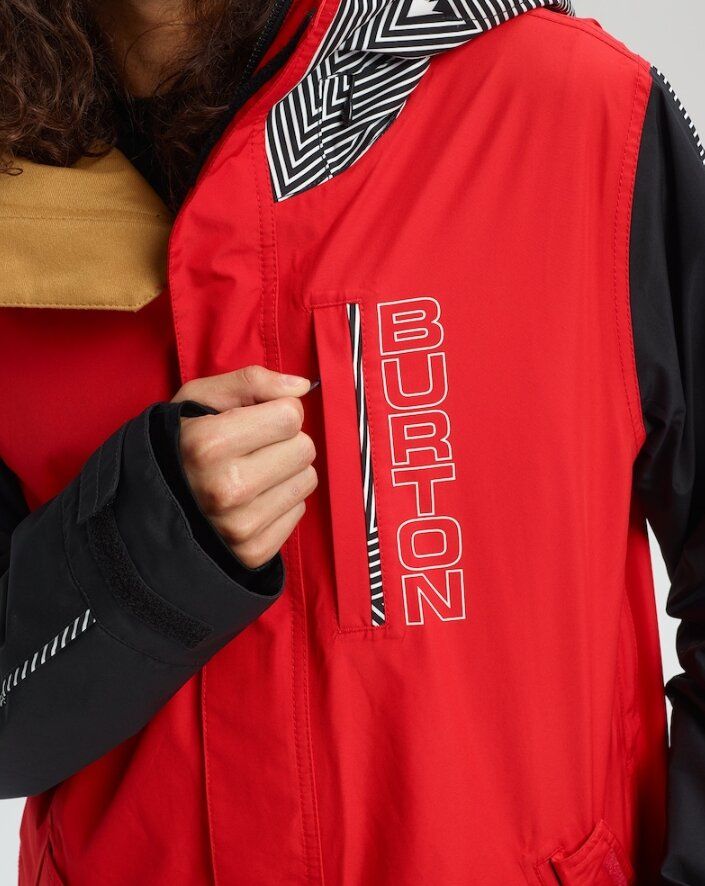 Сноубордическая куртка BURTON ( 214321 ) M GORE DOPPLER JK 2020 FLAME SCARLET L (9009521483638)