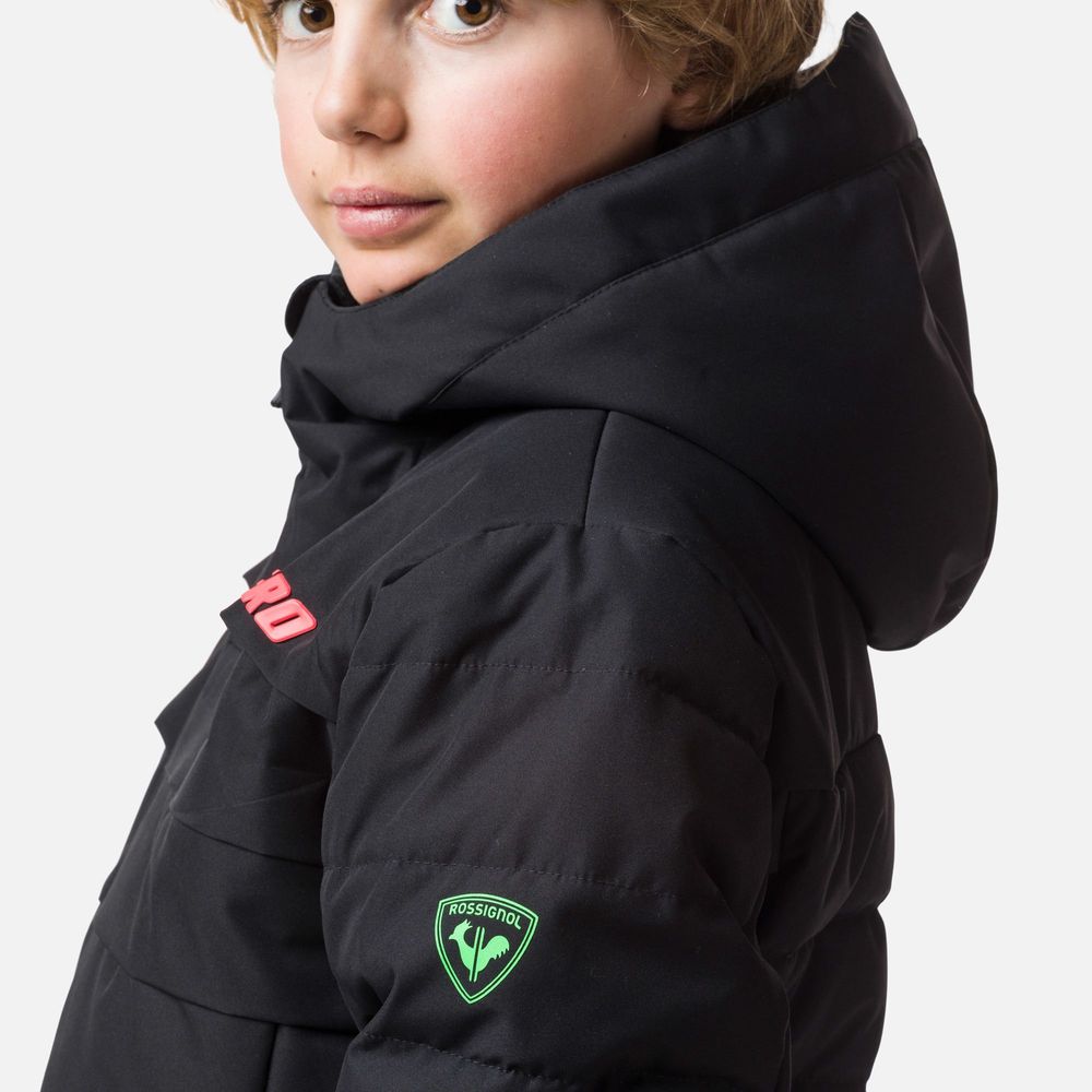 Куртка для зимних видов спорта ROSSIGNOL ( RLJYJ39 ) BOY POLYDOWN HERO JKT 2021 13