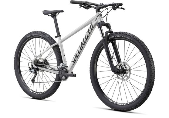 Велосипед Specialized ROCKHOPPER COMP 27.5 2X 2021GLOSS METALLIC WHITE SILVER / SATIN BLACK (888818630578) 2