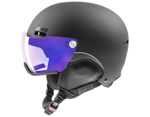 Шлемы UVEX hlmt 500 visor 2021 black mat 52-55 (4043197316987) 1