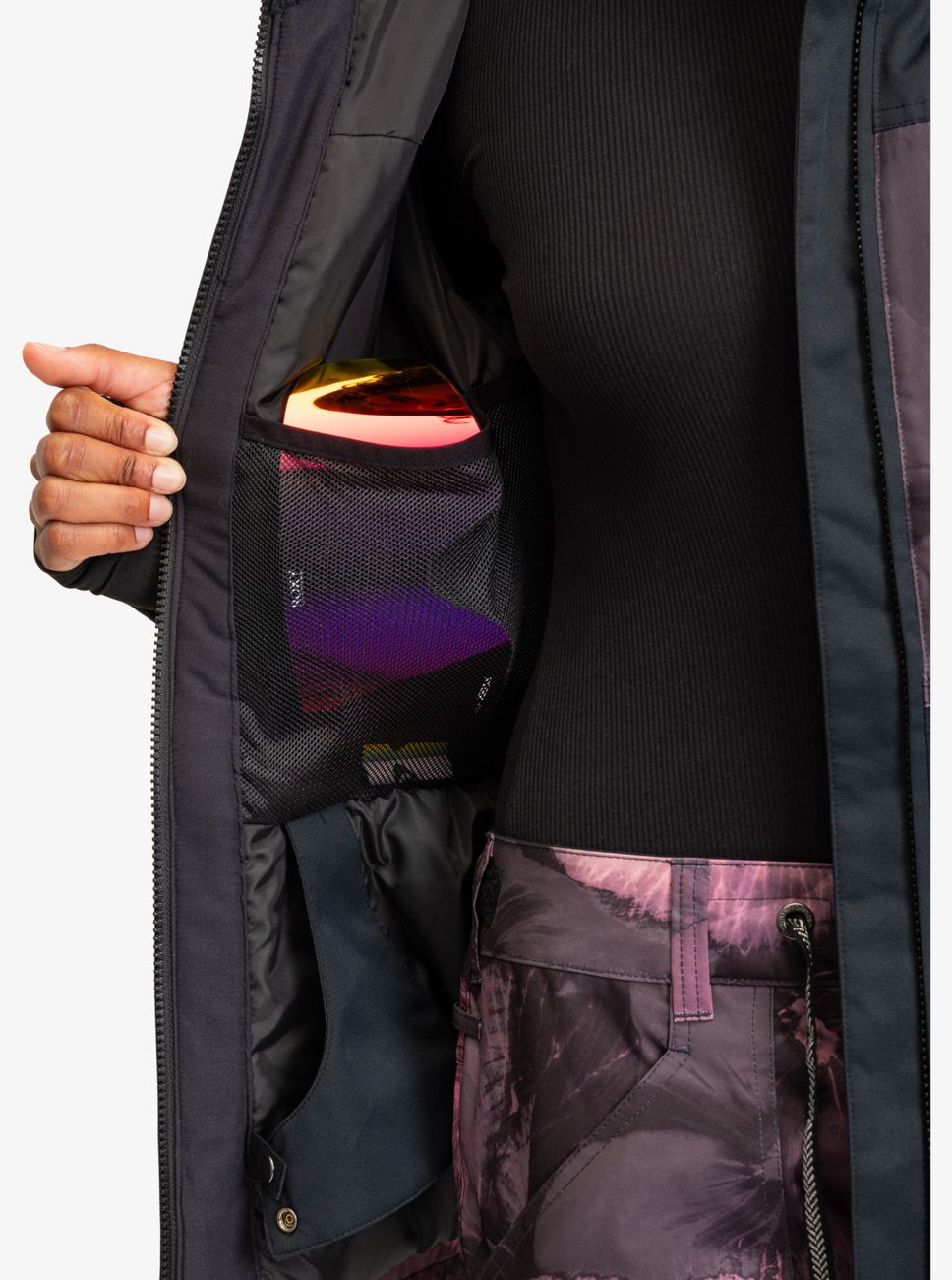 Горнолыжная куртка Roxy ( ERJTJ03421 ) PRESENCE PARKA 2024 4