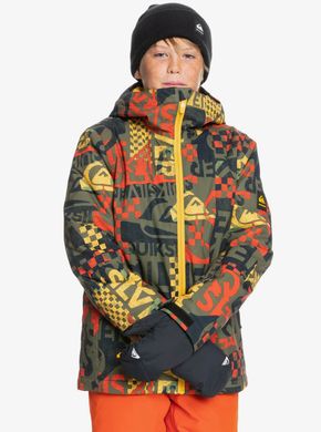 купити Куртка для зимових видів спорту Quiksilver ( EQBTJ03148 ) MSN PRINTED YTH B SNJT 2022 8