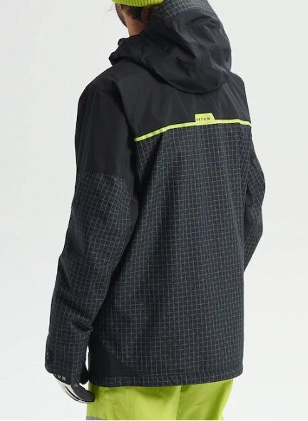 Сноубордическая куртка BURTON ( 214691 ) M FROSTNER JK 2020 TRUE BLACK L (9009521505644)