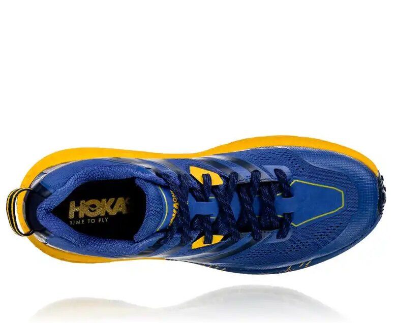 Обувь для бега HOKA ( 1099733 ) M SPEEDGOAT 3 2019/2020 GALAXY BLUE / OLD GOLD 48 (192410298051) 2